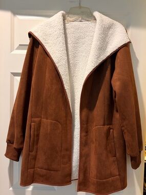 Sherpa Swing Coat